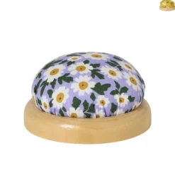 Xenos Knutselspullen-Speldenkussen bloemetjes - diverse varianten - ø7 cm