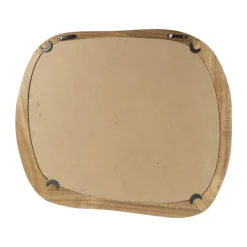 Xenos Wandspiegels-Spiegel organic - acaciahout - 55x48 cm
