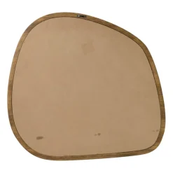 Xenos Wandspiegels-Spiegel organic - bruin - 69x73 cm