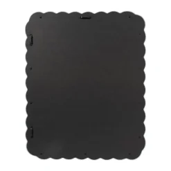 Xenos Wandspiegels-Spiegel twist - blauw - 53x43 cm
