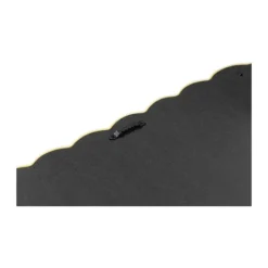 Xenos Wandspiegels-Spiegel twist - geel - 53x43 cm
