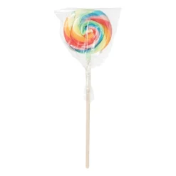 Xenos Snoep-Spiraallolly regenboog - 45 g