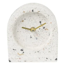Xenos Klokken-Staande klok Terrazzo - 10.5x3x12 cm