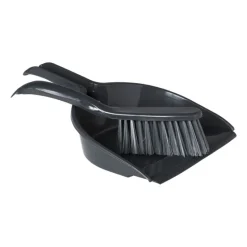 Xenos Stoffer En Blik-Stoffer en blik recycle - set - 33x20x8 cm