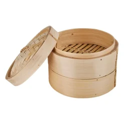 Xenos Keukenapparatuur-Stoommandje 2-laags - ø20x16 cm