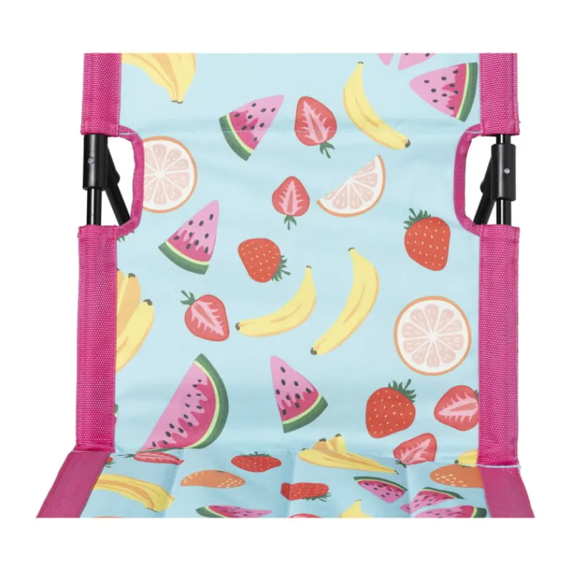 Xenos Strandaccessoires-Strand ligbed fruity - multikleur - 41x39x39 cm