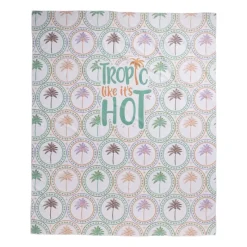 Xenos Strandaccessoires|Badtextiel-Strandlaken tropic - multikleur - 165x200 cm