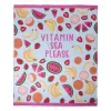 Xenos Strandaccessoires|Badtextiel-Strandlaken vitamin sea please - multikleur - 165x200 cm
