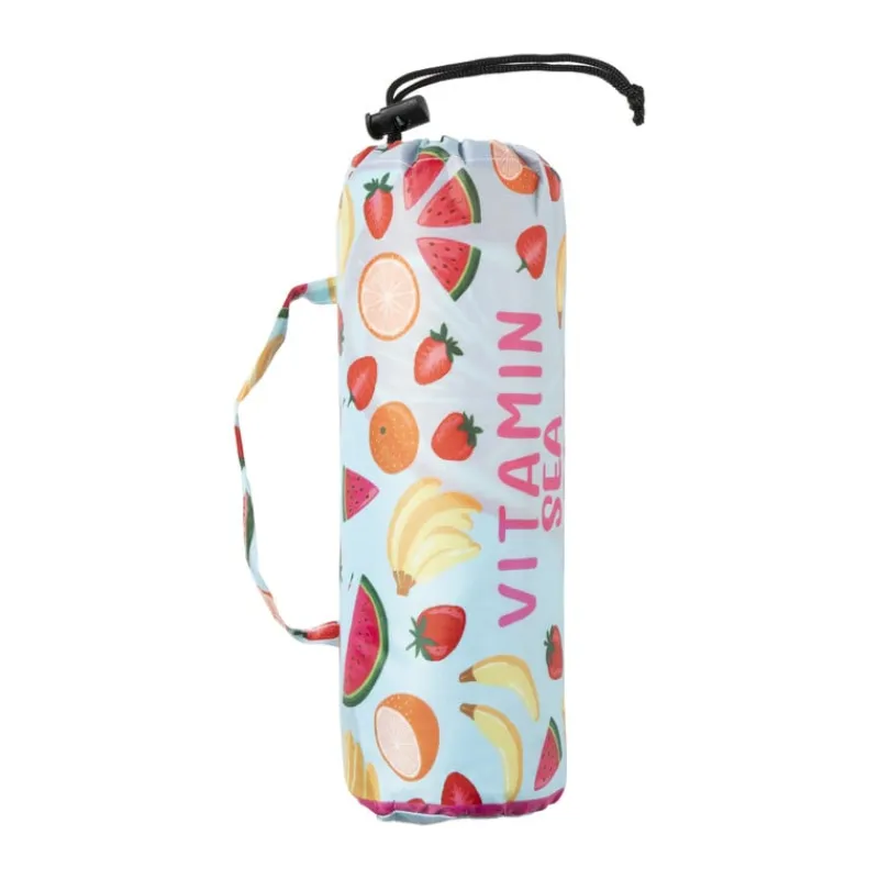 Xenos Strandaccessoires|Badtextiel-Strandlaken vitamin sea please - multikleur - 165x200 cm
