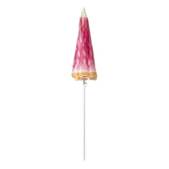 Xenos Parasols-Strandparasol - roze/oranje - ø160x180x180 cm