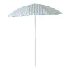 Xenos Parasols-Strandparasol palmboom - blauw - ø160x180x180 cm