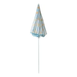 Xenos Parasols-Strandparasol palmboom - blauw - ø160x180x180 cm