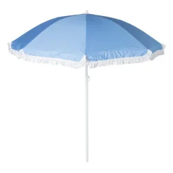 Xenos Parasols|Strandaccessoires-Strandparasol Tess - blauw - ø150x180 cm