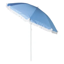 Xenos Parasols|Strandaccessoires-Strandparasol Tess - blauw - ø150x180 cm