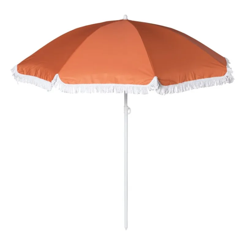 Xenos Parasols|Strandaccessoires-Strandparasol Tess - oranje - ø150x180 cm
