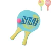 Xenos Strandaccessoires-Strandracket - set van 3 -diverse varianten
