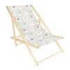 Xenos Strandaccessoires-Strandstoel palmbomen - multikleur - 92x82x58 cm