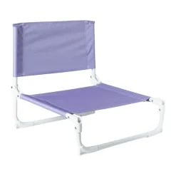 Xenos Strandaccessoires-Strandstoeltje - paars - 45x45x46 cm