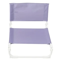 Xenos Strandaccessoires-Strandstoeltje - paars - 45x45x46 cm