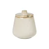Xenos Koffie Accessoires|Thee Accessoires-Suikerpot - beige - ø9x10.3 cm