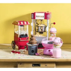 Xenos Suikerspin|Kerstcadeaus-Suikerspinmachine - roze - 500 watt