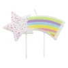 Xenos Taartkaarsjes|Kinderfeestjes-Taartkaarsje - regenboog