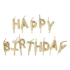 Xenos Taartkaarsjes-Taartkaarsjes happy birthday - goud