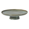 Xenos Taartplateaus|Kerst Bakken-Taartplateau Toscane - groen - ø30x8 cm