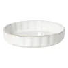 Xenos Bakvormen|Ovenschalen-Taartvorm Toscane S - wit - ø12x2.5 cm