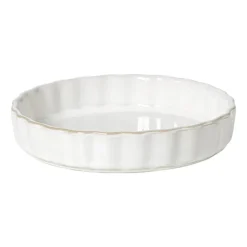 Xenos Bakvormen|Ovenschalen-Taartvorm Toscane S - wit - ø12x2.5 cm