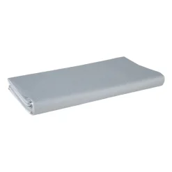 Xenos Wegwerptafelkleden-Tafelkleed - zilverkleurig - 140x220 cm
