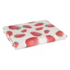 Xenos Tafelkleden-Tafelkleed aardbei - rood/wit - 150x220 cm