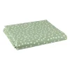 Xenos Tafelkleden-Tafelkleed dots - groen/wit - 150x220 cm