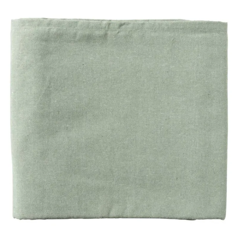 Xenos Tafelkleden|Kersttafelkleden-Tafelkleed groen - katoen - 140x240 cm