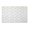 Xenos Tafelkleden-Tafelkleed paashaas - wit/goud/zwart - papier - 138x220 cm