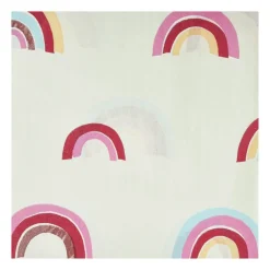 Xenos Tafelkleden-Tafelkleed papier - regenboog - 138x220 cm