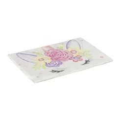 Xenos Wegwerptafelkleden|Kinderfeestjes-Tafelkleed unicorn - papier - 136x220 cm