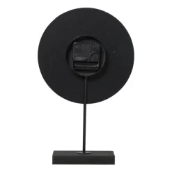 Xenos Kerstcadeaus|Klokken-Tafelklok marmer - blauw - 20x7x30 cm