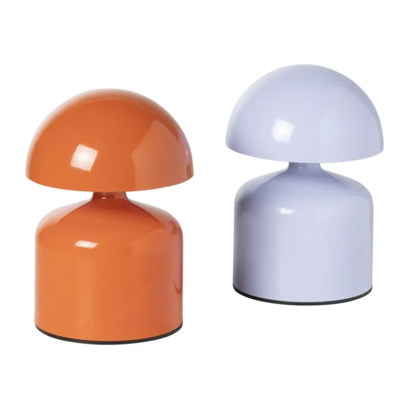 Xenos Tafellampen-Tafellamp touch mini - paars - ø10x14 cm