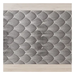 Xenos Kersttafelkleden-Tafelloper decostof - velvet/polyester - 28x150 cm