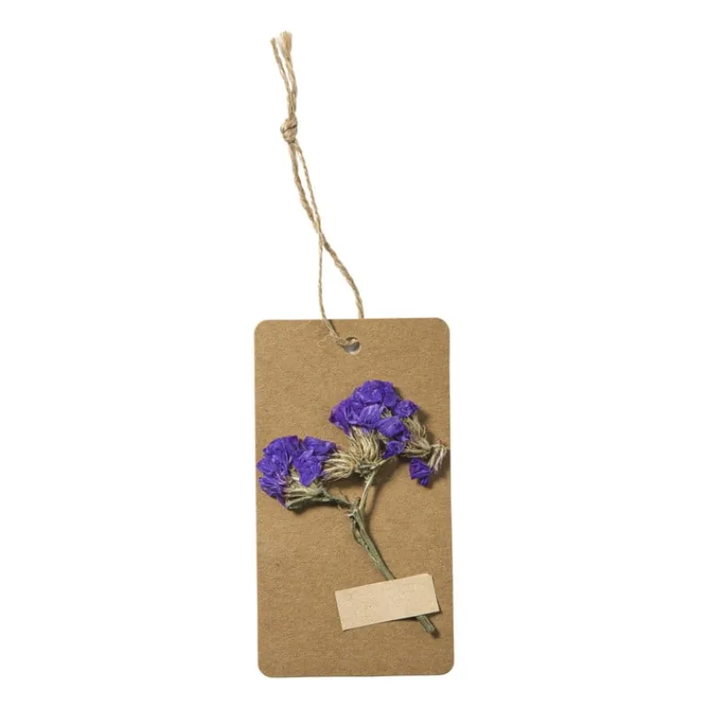 Xenos Kunstbloemen-Tag met droogbloemen - diverse varianten - 9 cm
