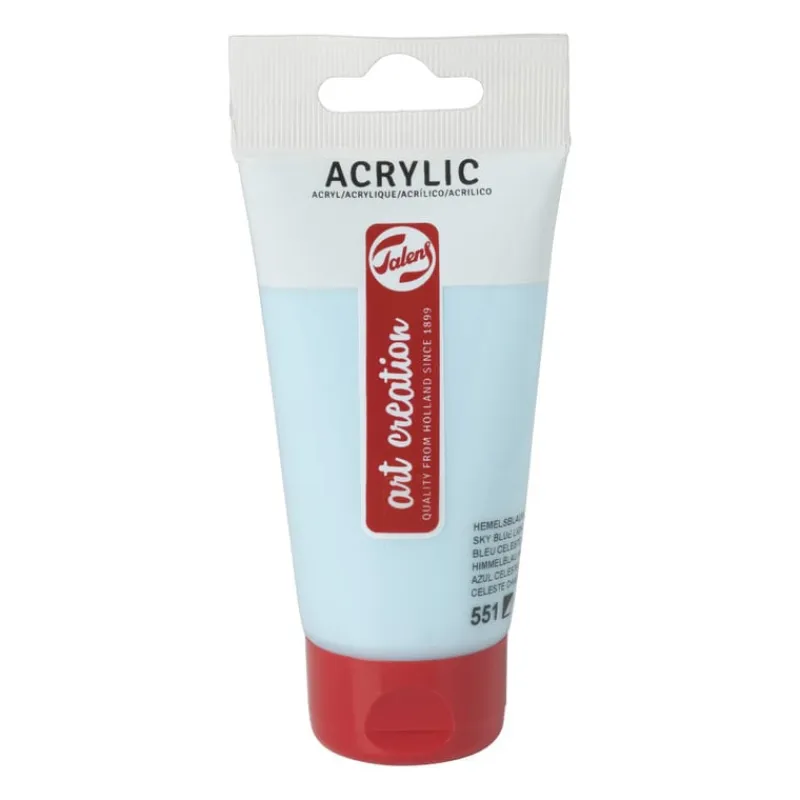 Xenos Verf-Talens acrylverf - blauw - 75 ml
