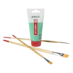 Xenos Verf-Talens acrylverf - groen - 75 ml