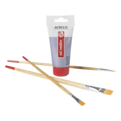Xenos Verf-Talens acrylverf - metallic paars - 75 ml