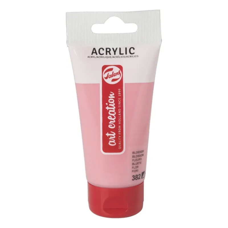Xenos Verf-Talens acrylverf - roze - 75 ml