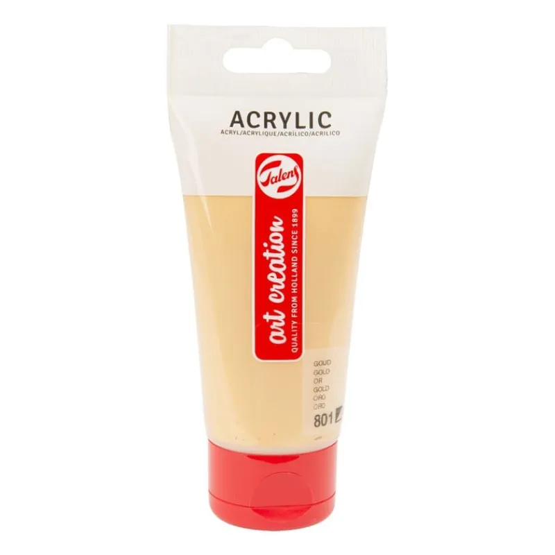 Xenos Verf-Talens Art Creation acrylverf - goud 801 - 75 ml