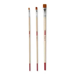 Xenos Penselen-Talens Art Creation penselenset plat - set van 3