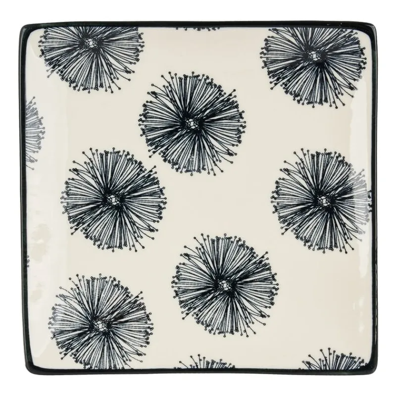 Xenos Sushi Servies|Tapasservies-Tapas bord Sevilla - bloemen - 15x15 cm