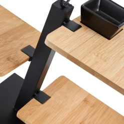 Xenos Etagères|Borrelplanken-Tapas plateau - 3 lagen - 26 cm