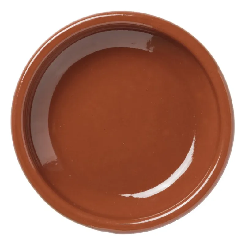 Xenos Tapasservies-Tapas schaaltje klei - bruin - ⌀12 cm